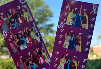 Photobooth of marketing team