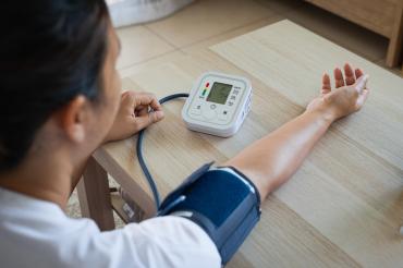 Self monitoring blood pressure