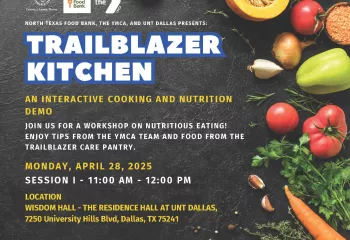 The YMCA is excited to partner with North Texas Food Bank and UNT Dallas to bring healthier food options into the community.