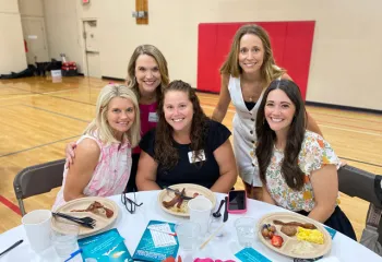 JER Chilton YMCA Teachers at Teachers Prayer Breakfast