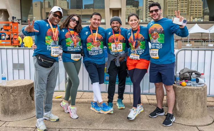 Group of Turkey Trotters