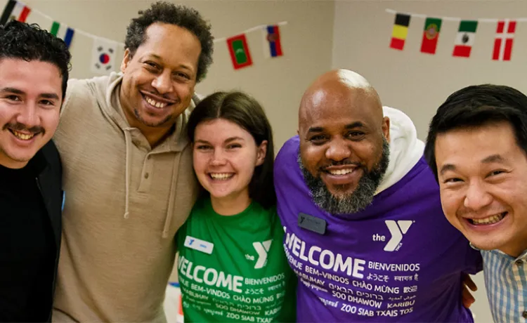 YMCA Staff and members