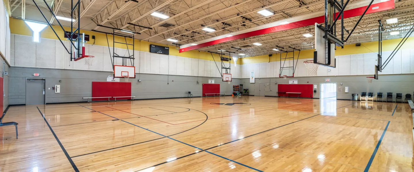 Richardson Basketball Court Wide Shot