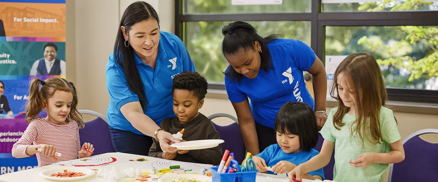 YMCA Afterschool students