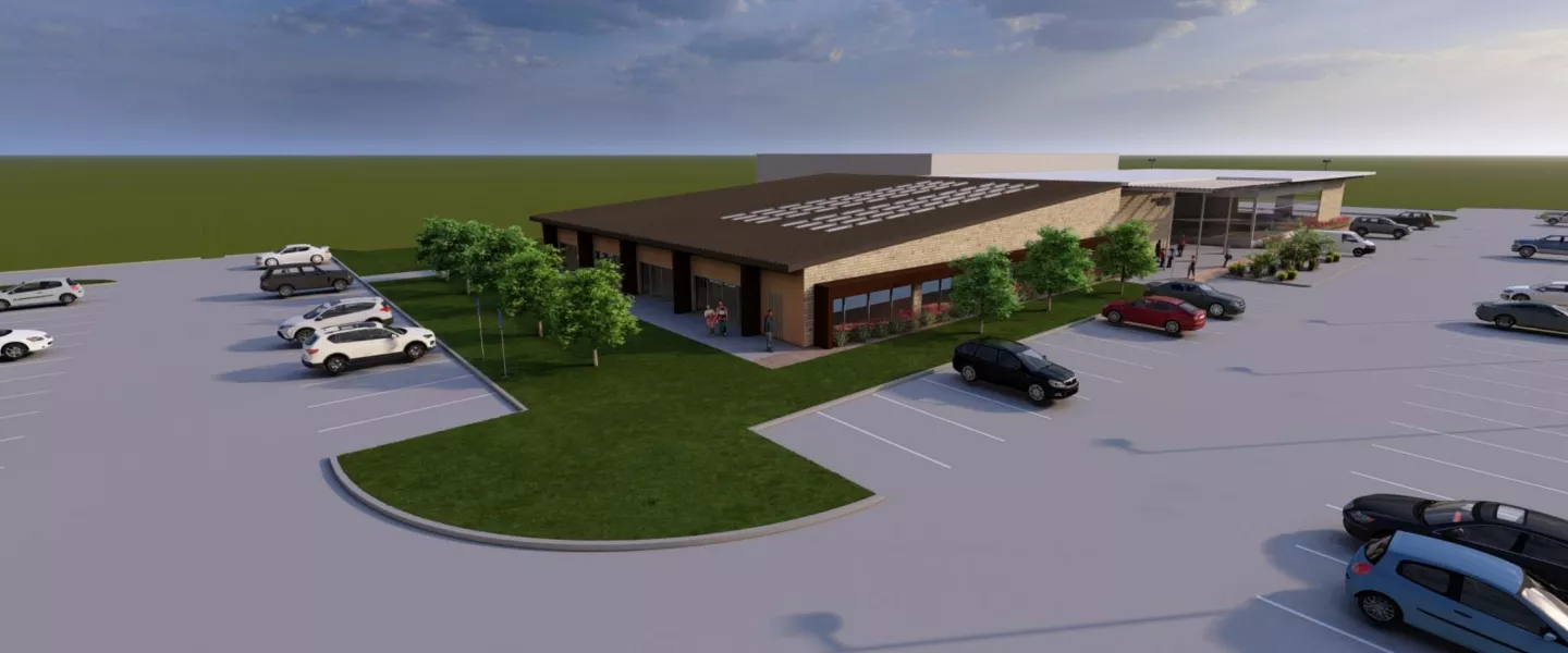 Expanded parking at Chilton