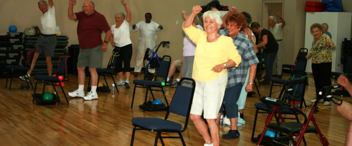 Senior chair dance