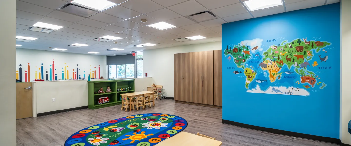 Enjoy peace of mind while you work out — Free Child Watch for members!