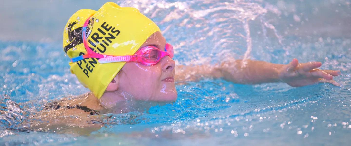 swim team penguins swimmer