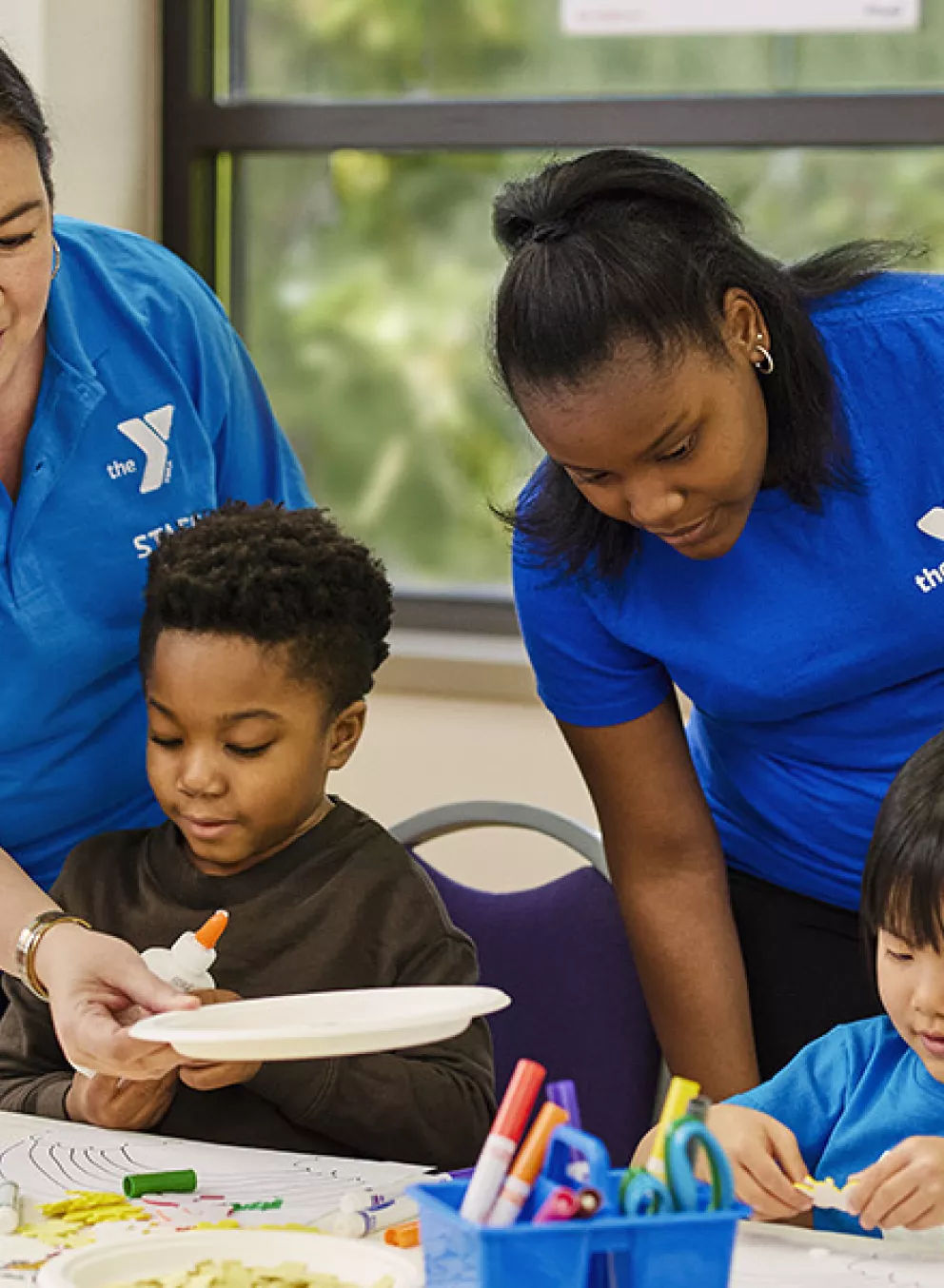 YMCA Afterschool students