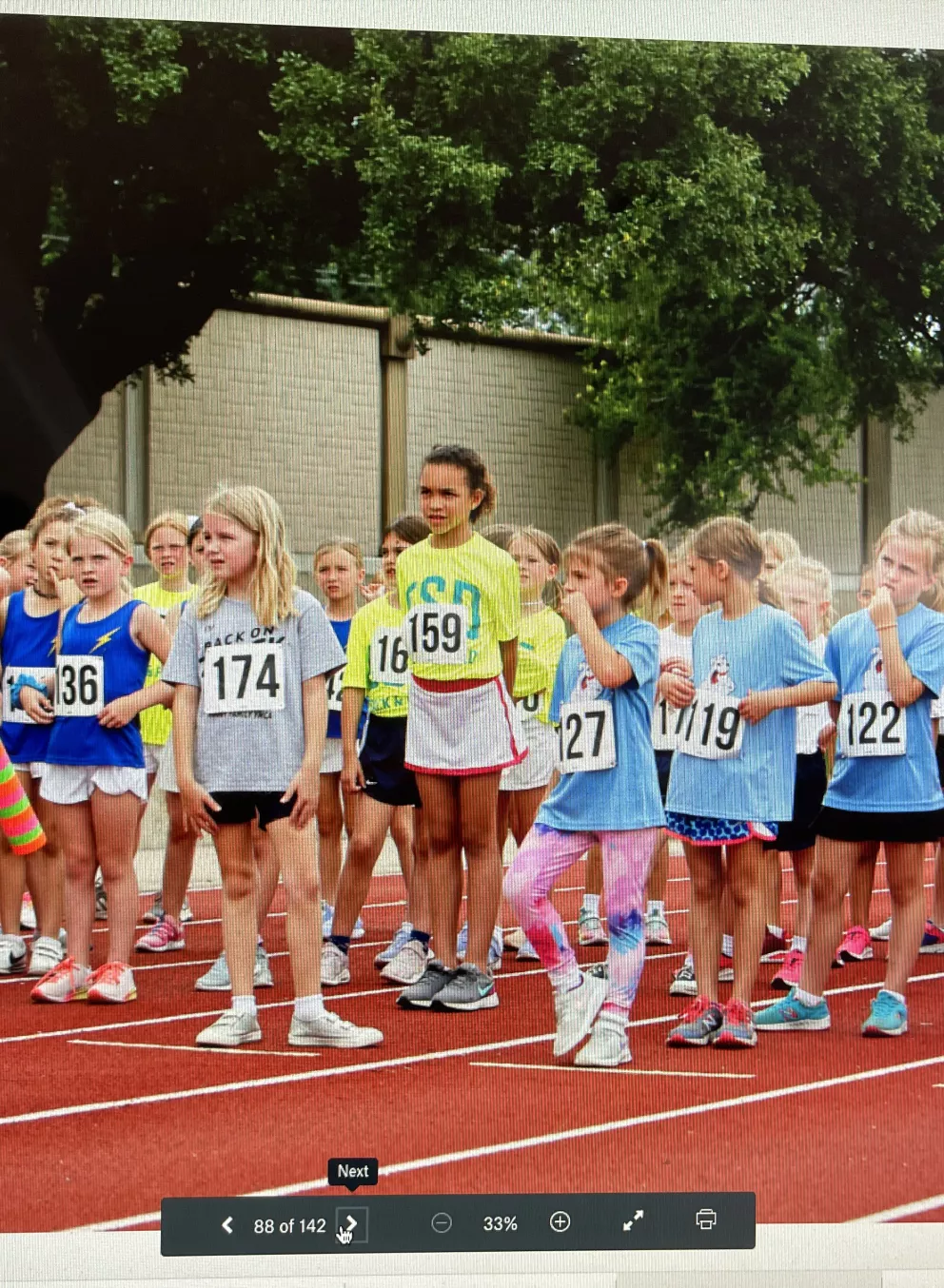 Moody YMCA Track Meet