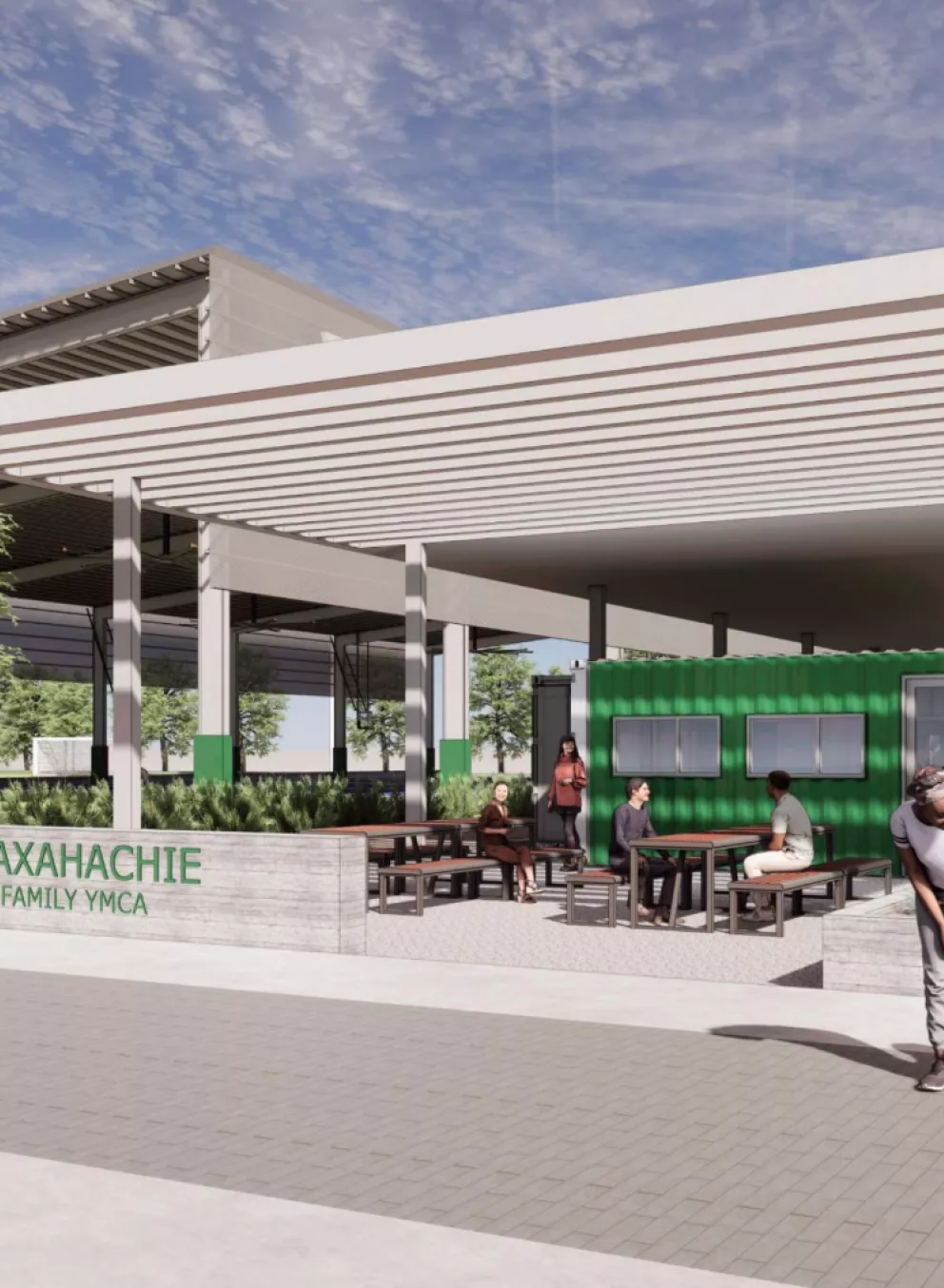 Waxahachie New Building Front