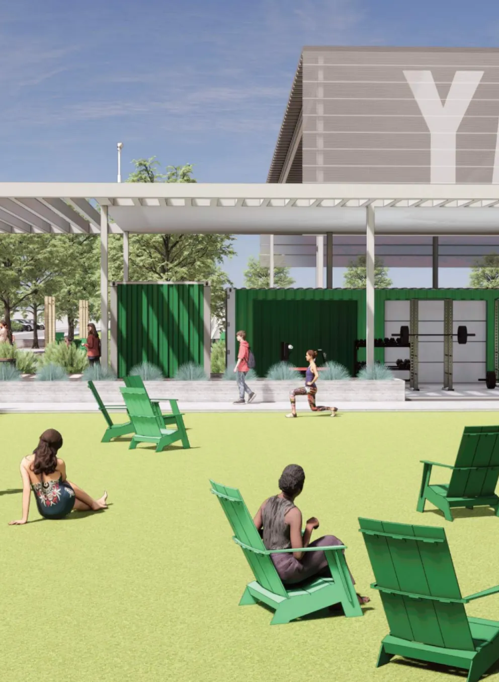 Waxahachie Construction Rendering