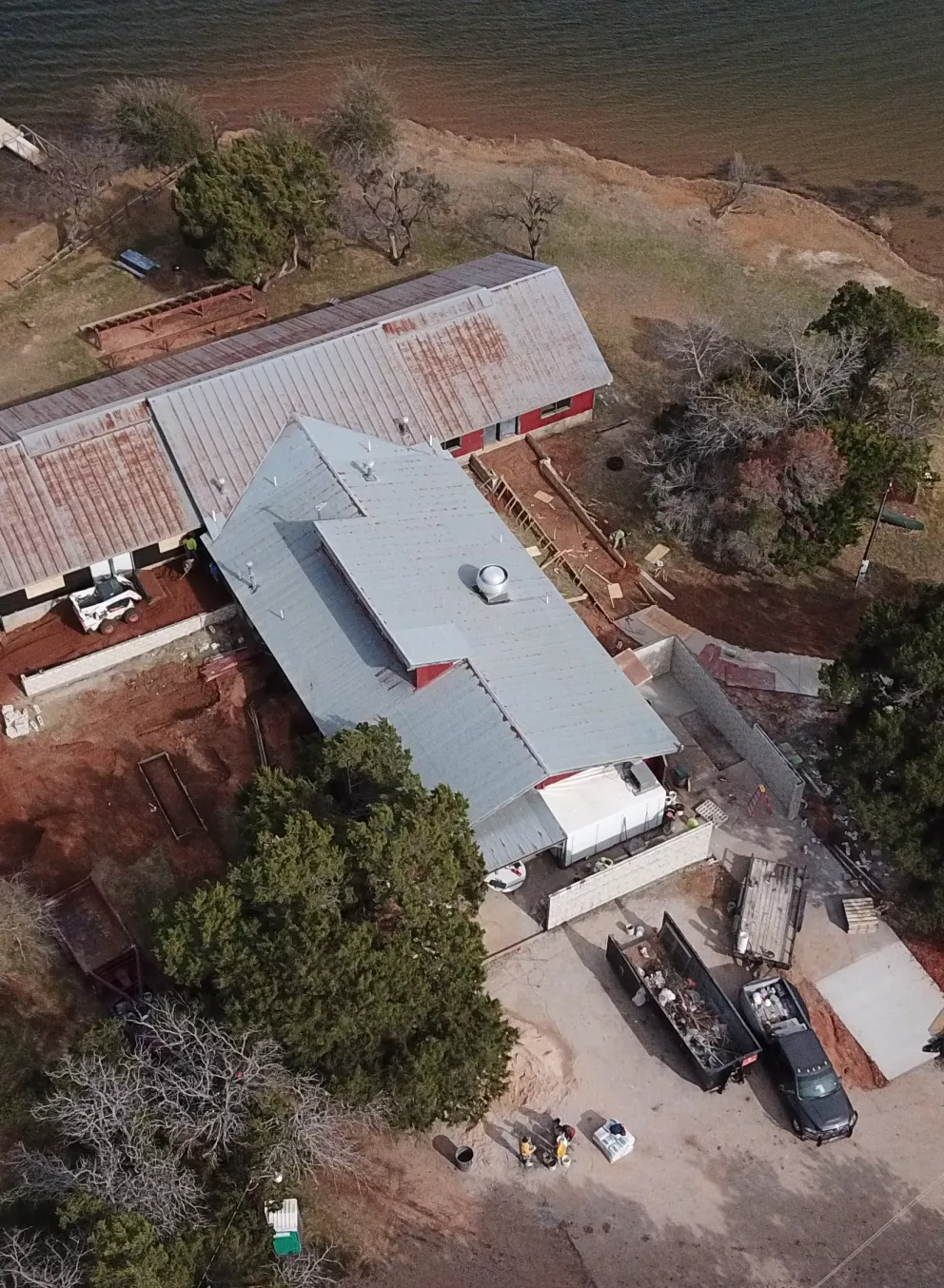 Ray Bean Dining Hall Aerial View