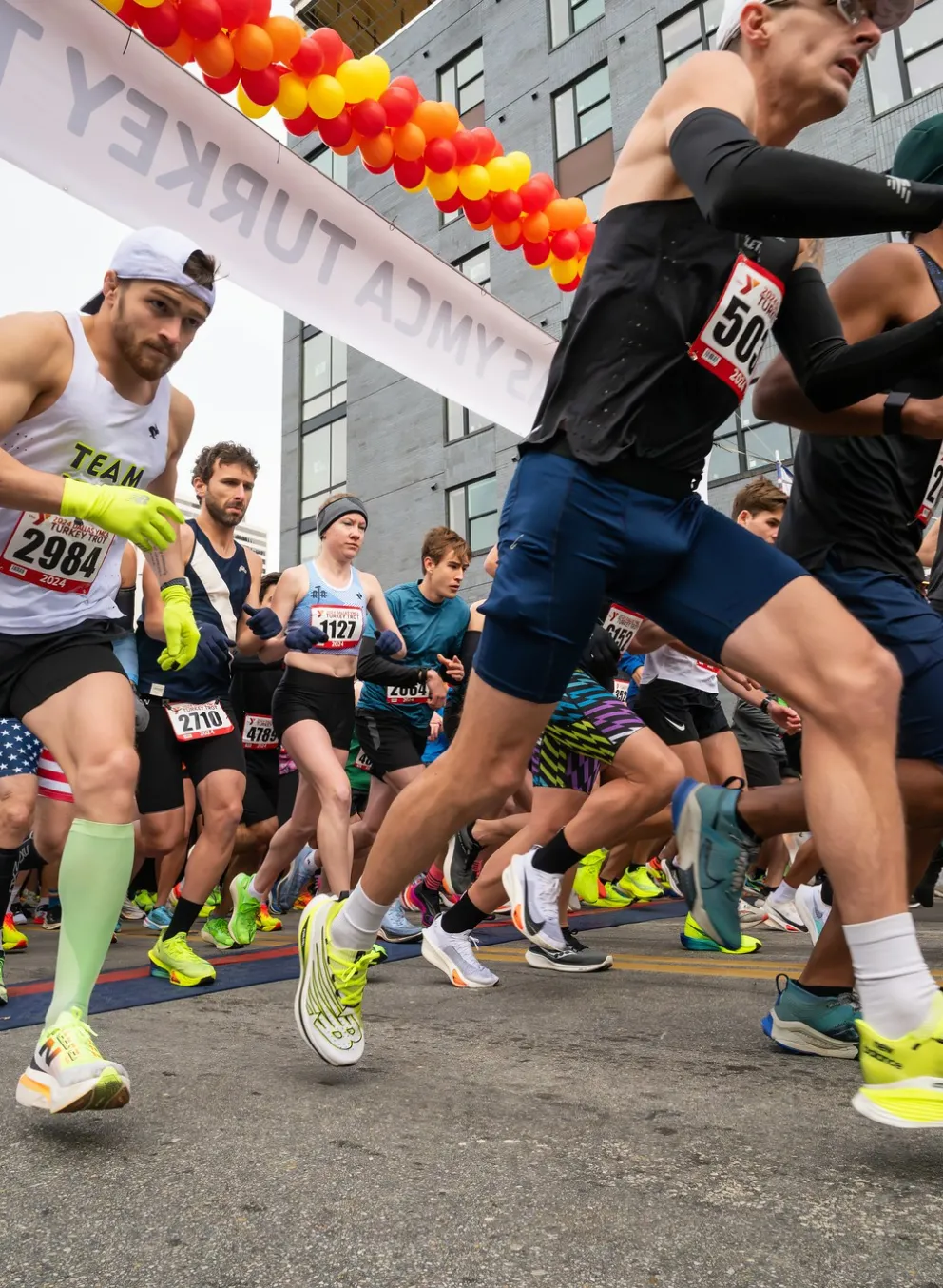 start line
