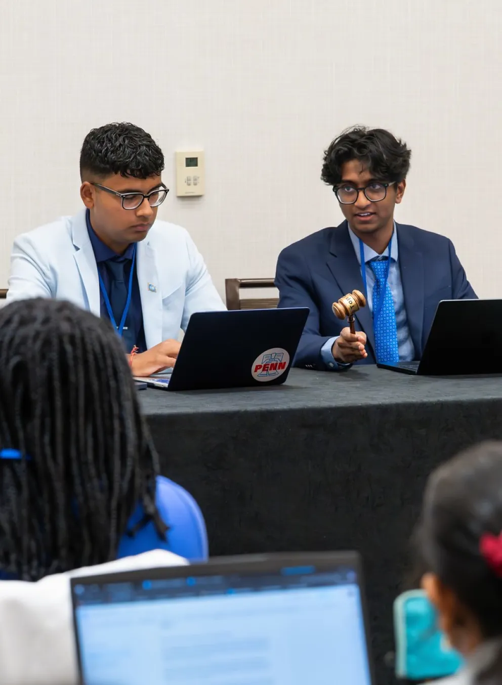 Committee Dais at State Assembly 2025