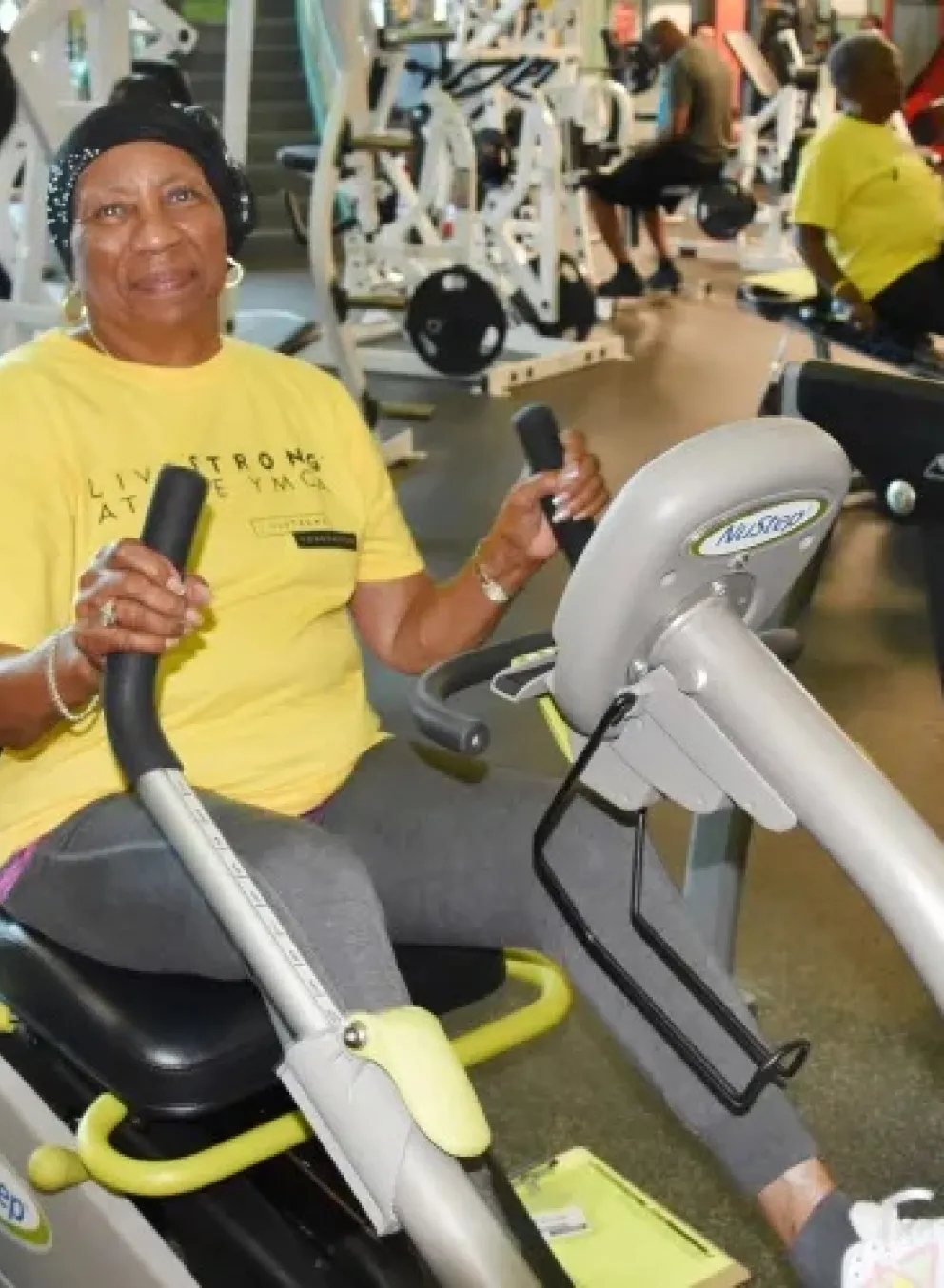 Photo of a Livestrong participant