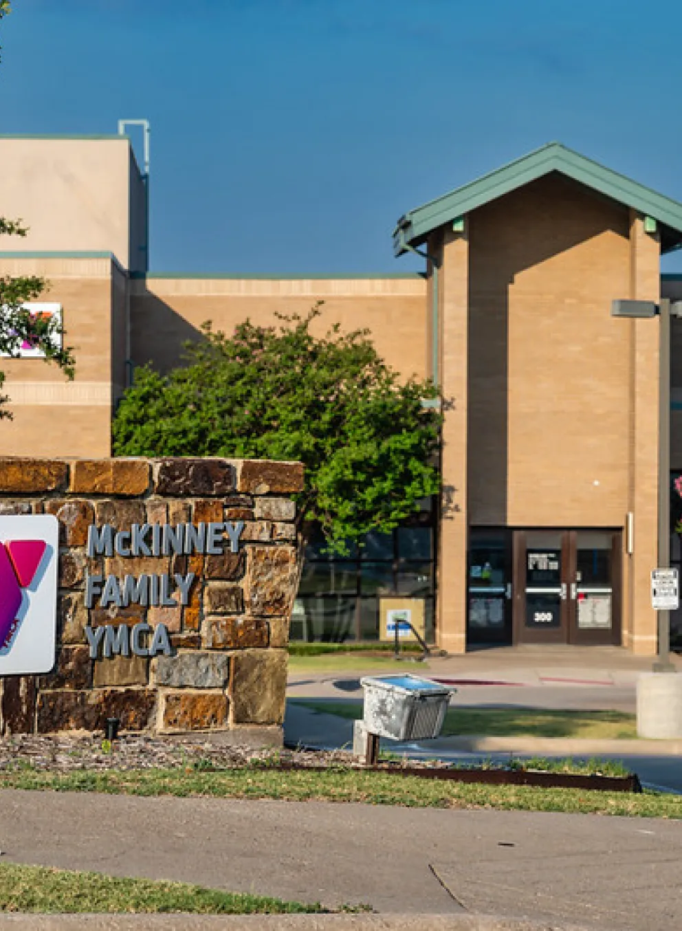 Front of the McKinney YMCA