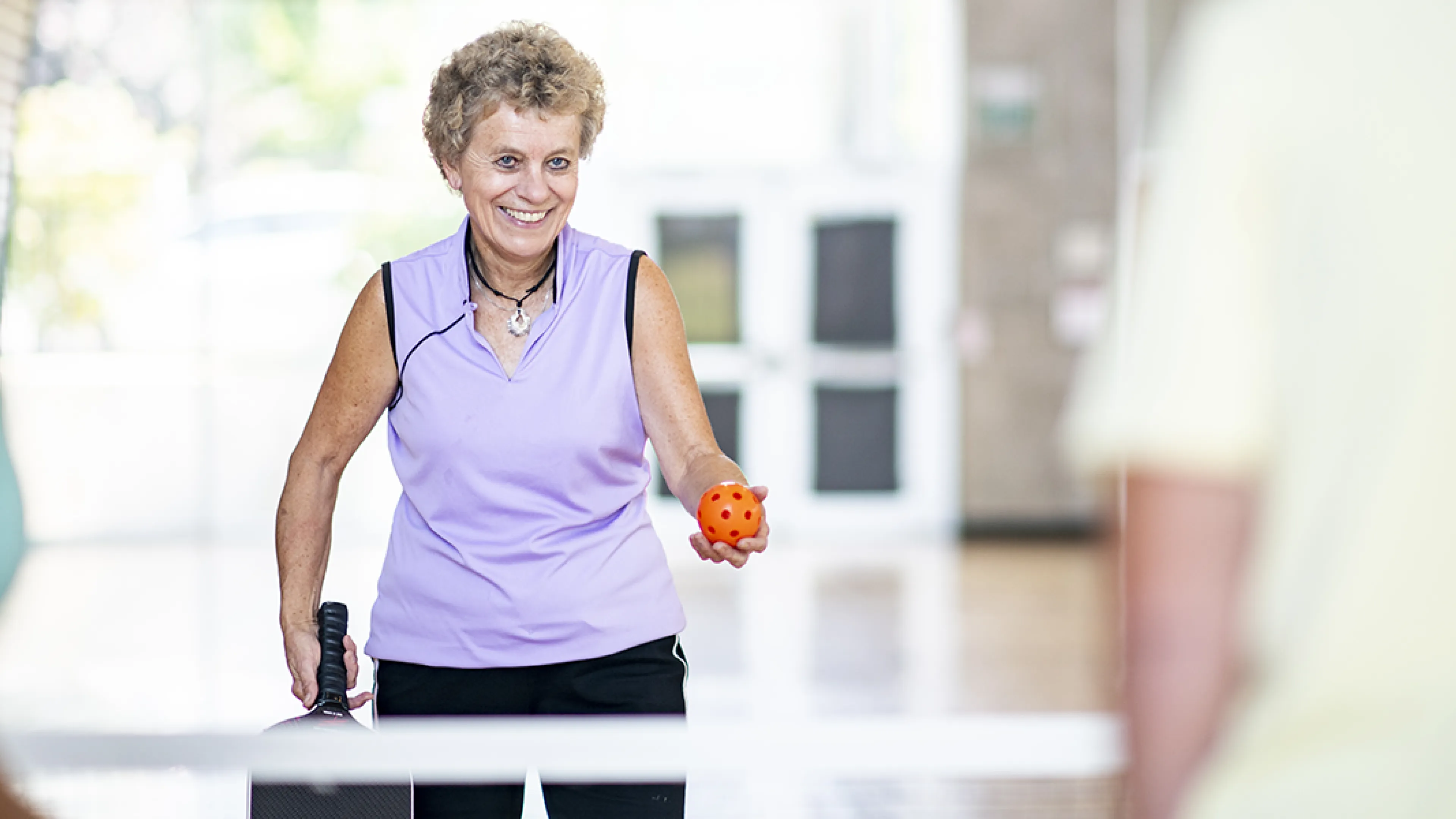 Pickleball game