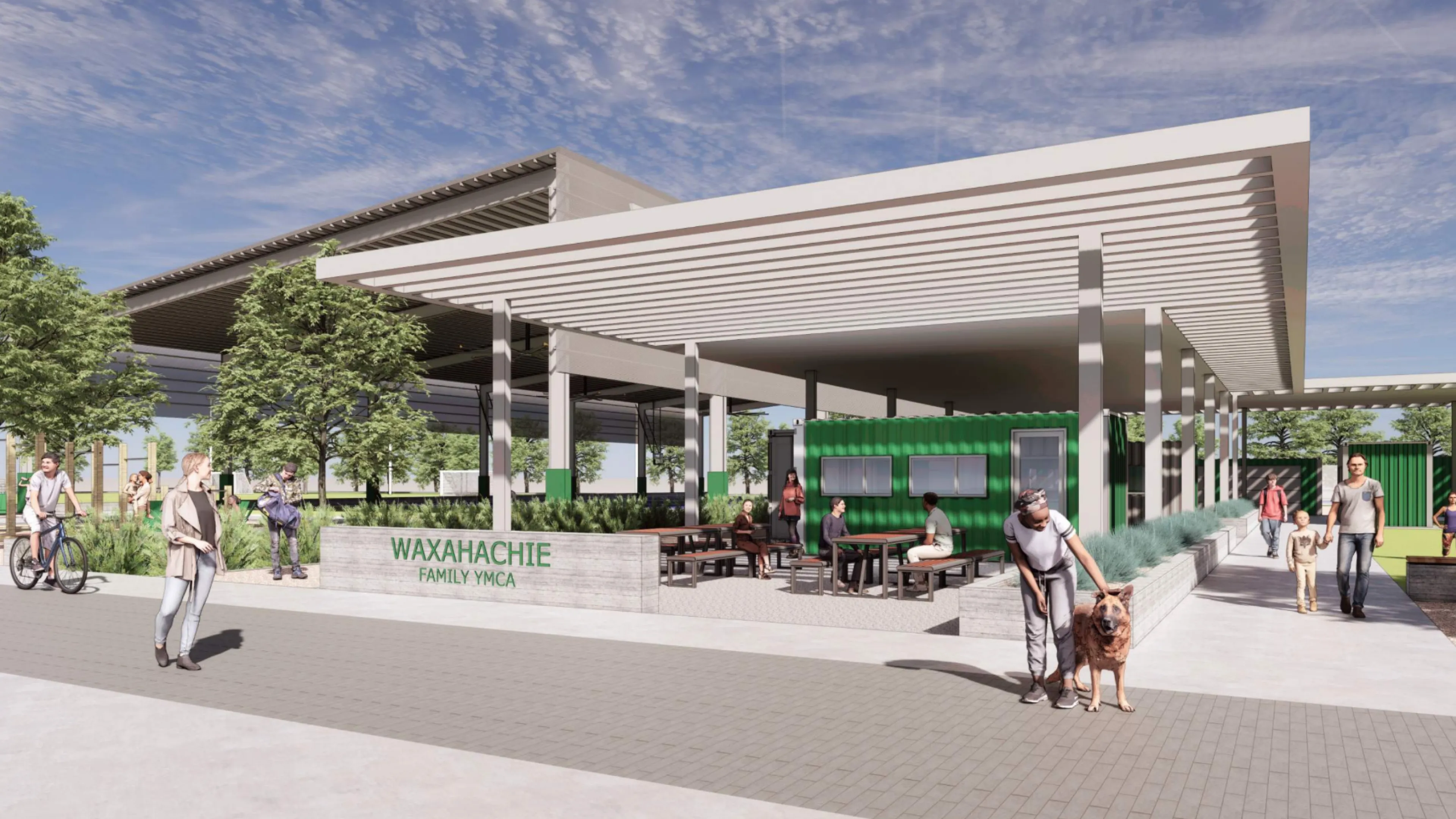 Waxahachie New Building Front