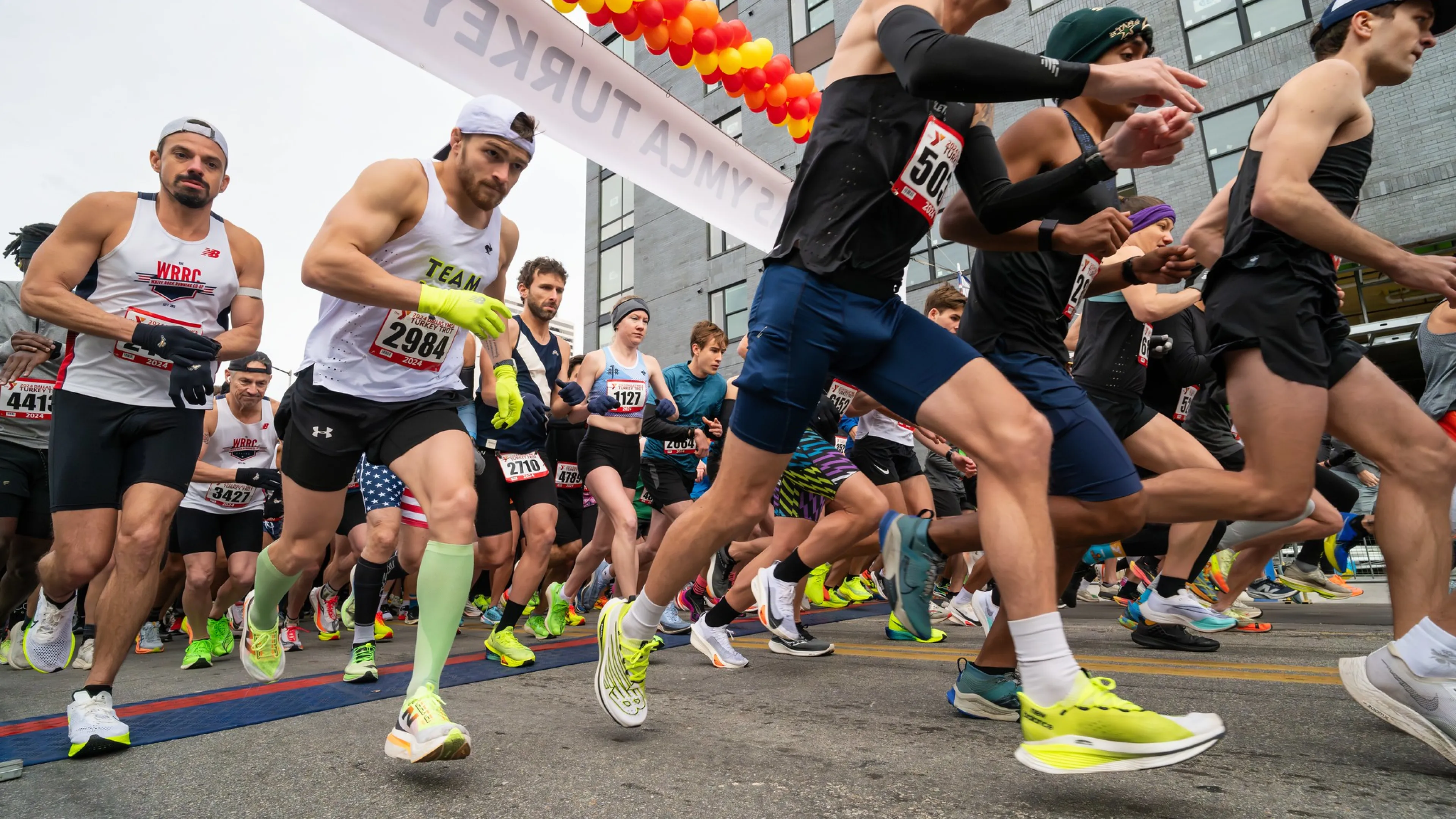 start line