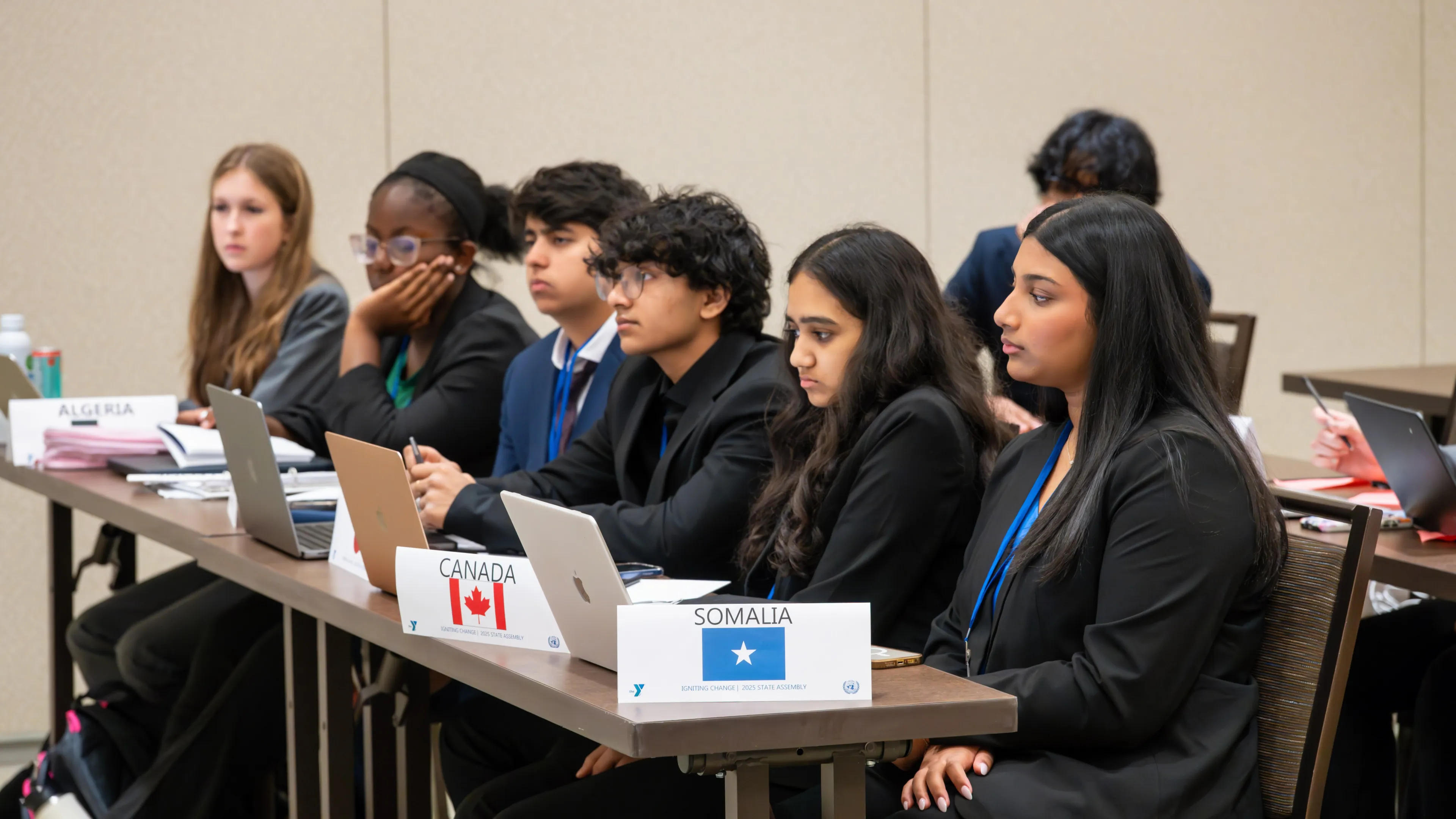 Delegates in committee at State Assembly 2025.