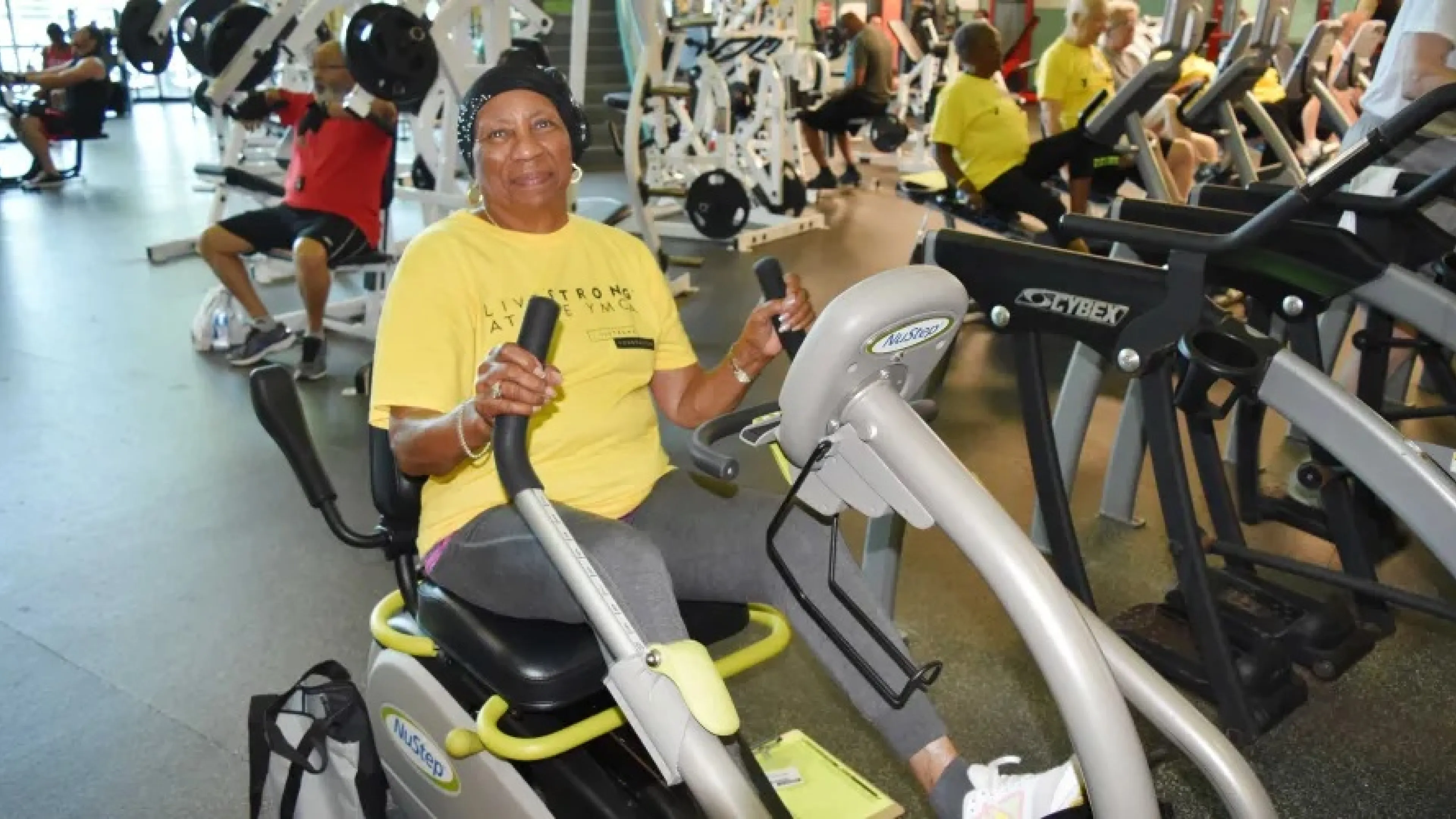 Photo of a Livestrong participant