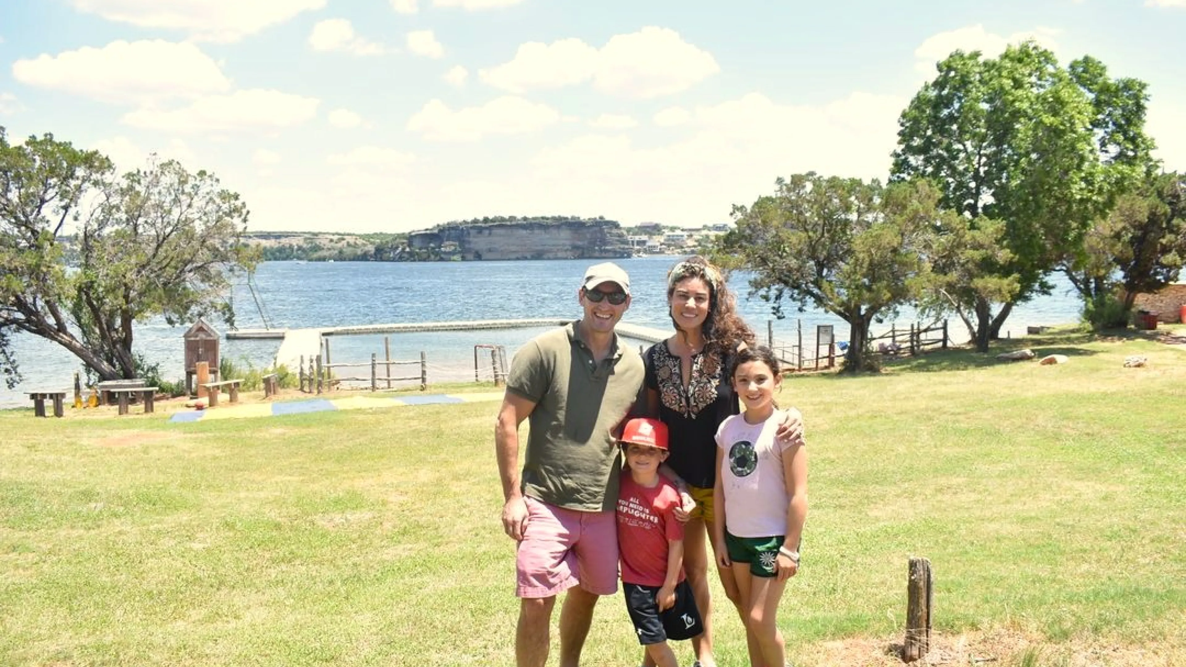 Family at Camp Grady Spruce