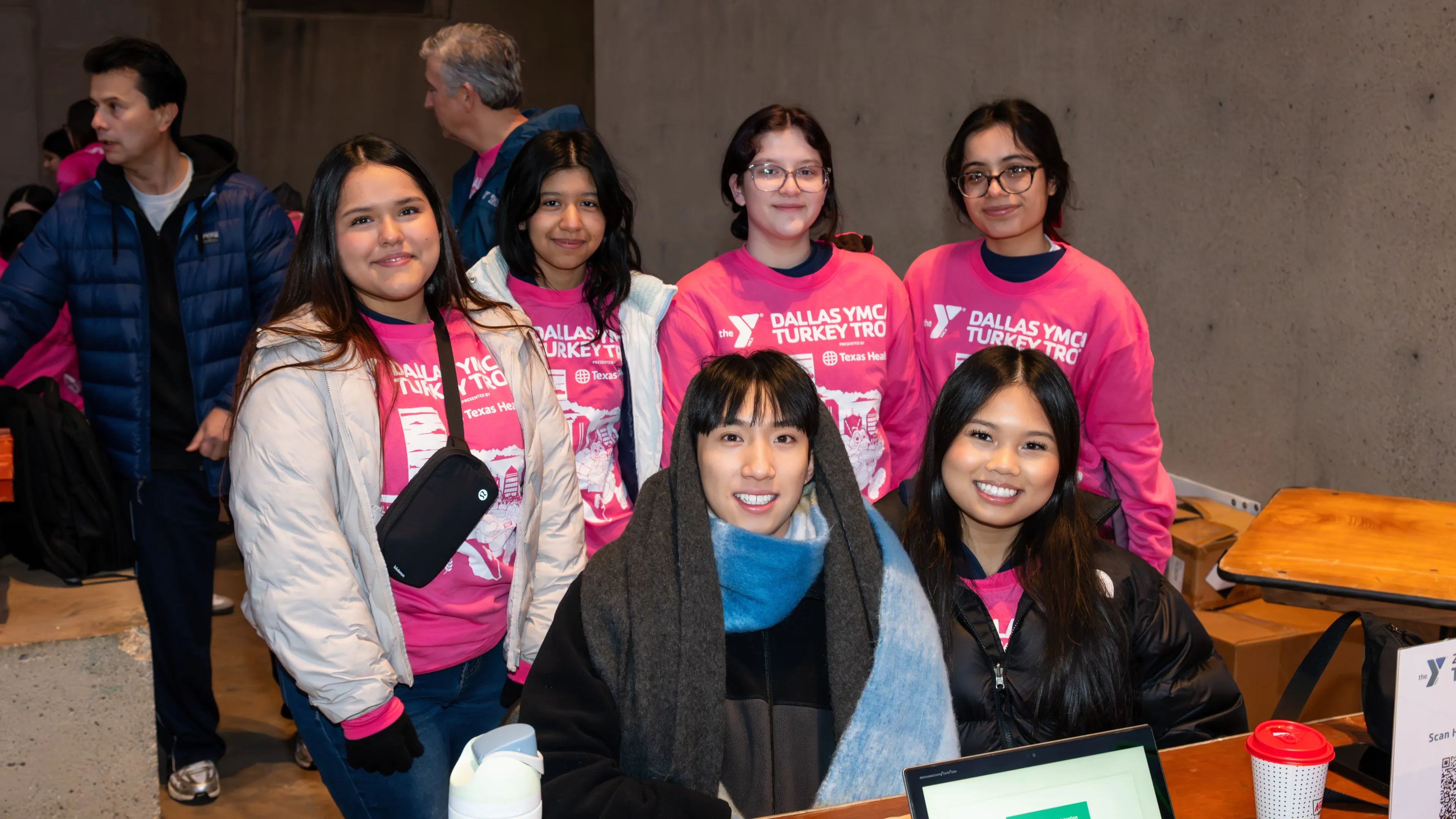 Dallas YMCA Trot Volunteers