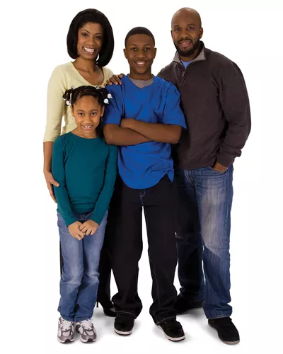 healthy living family minority