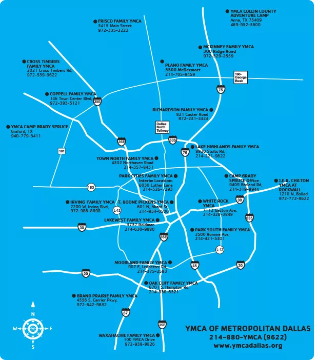DallasMetro Map of all the Ys 2015