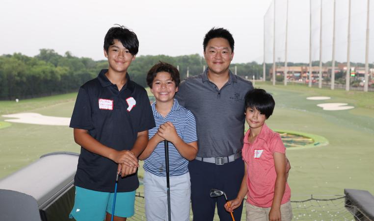 Bin Nguyen with his three sons