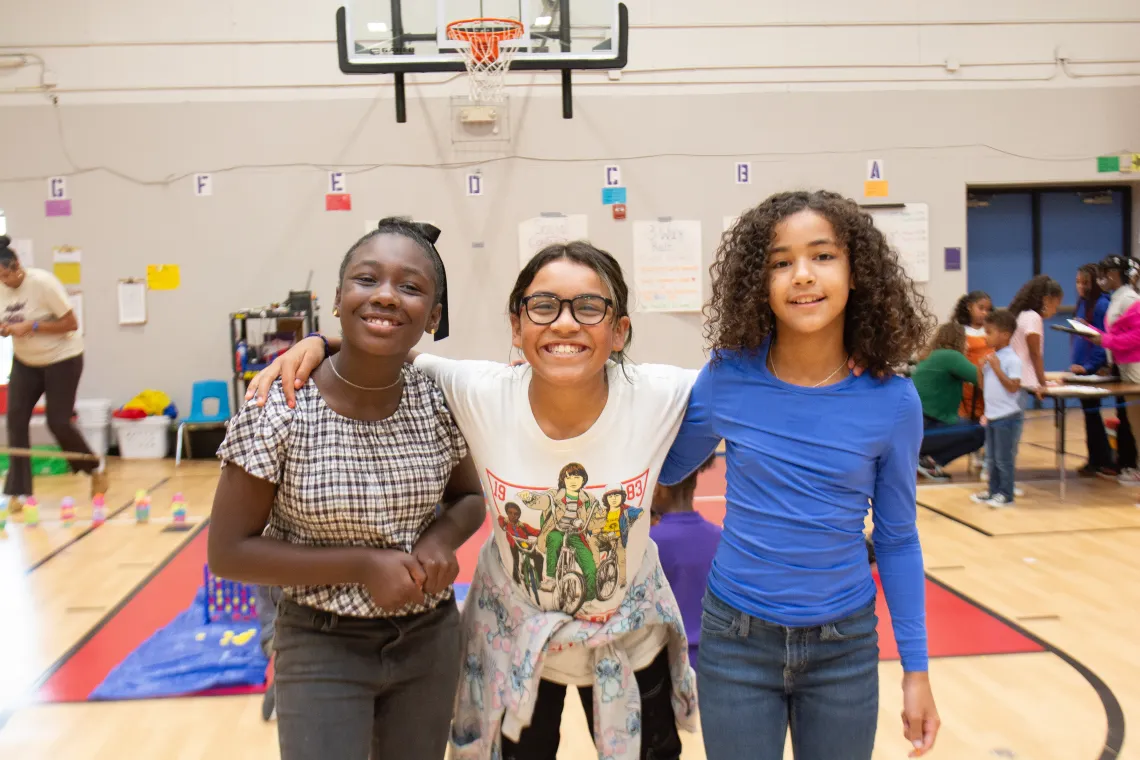 YMCA Afterschool, kids having fun.