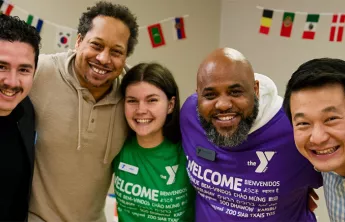 YMCA Staff and members
