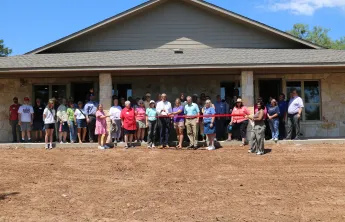 Camp Grady Spruce Ribbon Cutting