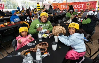 Family at Turkey Trot