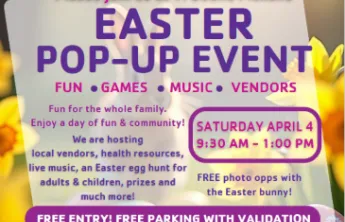 Easter Pop-up Event at T. Boone Pickens YMCA. April 4, 2026, 9:30am