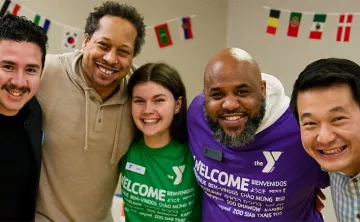 YMCA Staff and members