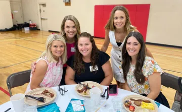 JER Chilton YMCA Teachers at Teachers Prayer Breakfast