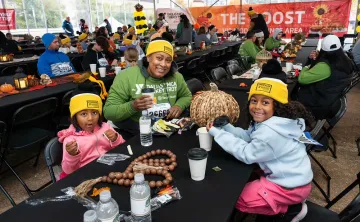 Family at Turkey Trot