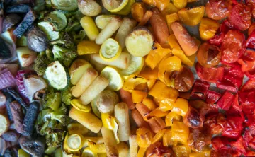 Rainbow Roasted Veggies