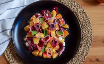 Stone Fruit Summer Salad