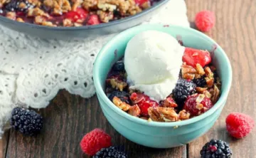 Stove Top Fruit Crumble